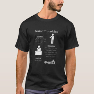 T-shirt Infirmière amusante Étudiante LPN RN Femmes Mens T