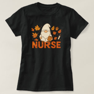 T-shirt Infirmière aux couleurs d'automne