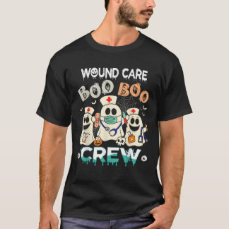 T-shirt Infirmière Boo Crew Funny Ghost Women Hallow
