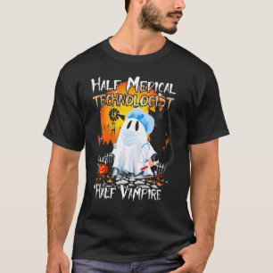 T-shirt Infirmière Boo Demi-Technologue Médicale Demi-Vamp