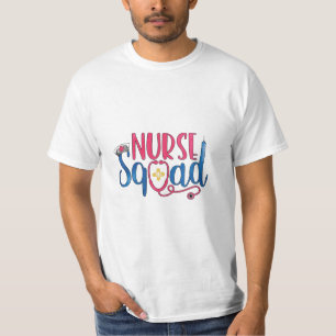 T-shirt Infirmière Cadeau Infirmière Squad