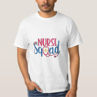 T-shirt Infirmière Cadeau Infirmière Squad