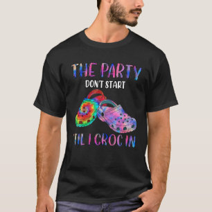 T-shirt Infirmière Cadeau La Fête Ne Commence Pas Jusqu'