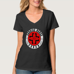 T-shirt Infirmière Cardiac Squad Amusants Infirmière Cardi