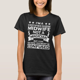 T-shirt Infirmière Certifiée - Mini-femme - Vêtement Cute