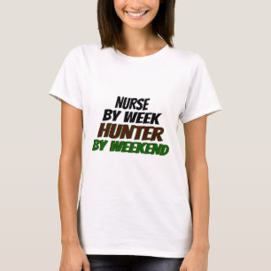 T-shirt Infirmière chasseur