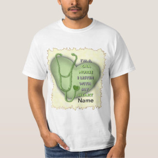 T-shirt Infirmière CNA à cœur vert