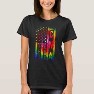 T-shirt Infirmière CNA US Drapeau Certified Nurse Assistan