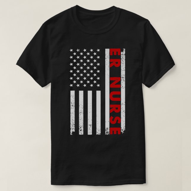 T-shirt Infirmière cool Urgente Pour Hommes Hôpital Fémini (Design devant)