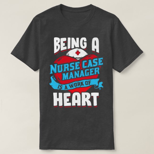 T-shirt Infirmière Coque gestionnaire Gestion Cadeau de so (Design devant)