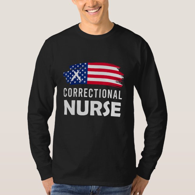 T-shirt Infirmière correctionnelle infirmière n° 1 (Devant)