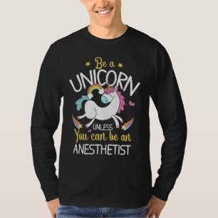 T-shirt Infirmière CRNA d'anesthésie Licorne Anesthésiste