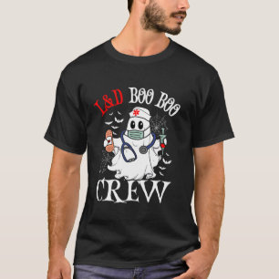 T-shirt Infirmière d'accouchement Boo Crew Drôle Halloween