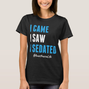 T-shirt Infirmière d'anesthésie CRNA Anesthetist Assistant