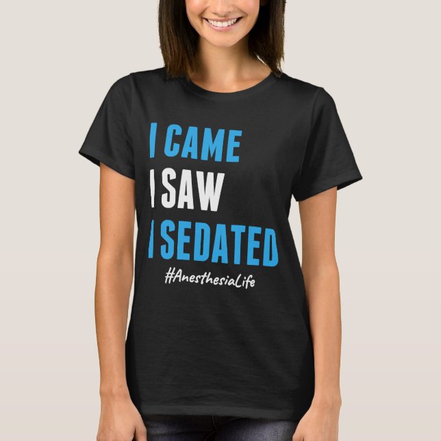 T-shirt Infirmière d'anesthésie CRNA Anesthetist Assistant (Devant)