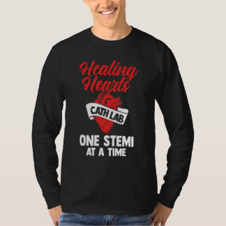 T-shirt Infirmière de cathlab pour cœurs en voie de guéris