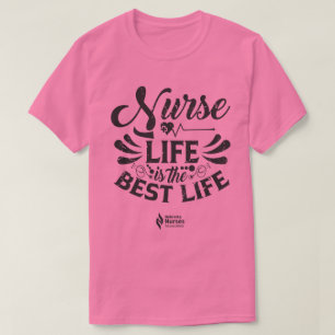 T-shirt Infirmière de couleur claire