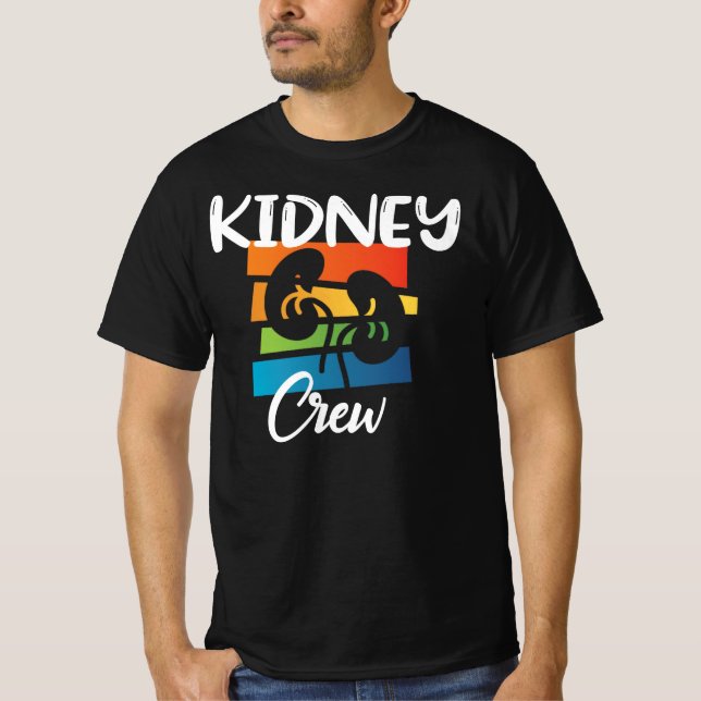 T-shirt Infirmière de dialyse du rein Nephrologie du rein  (Devant)