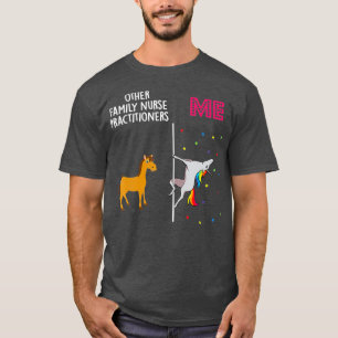 T-shirt Infirmière de famille Praticien Unicorn Autres Vou