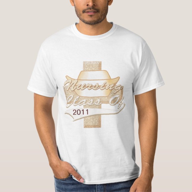 T-shirt Infirmière de la classe d'études supérieures en so (Devant)