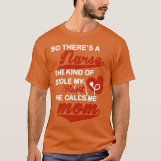 T-shirt Infirmière de la Fête des mères amis