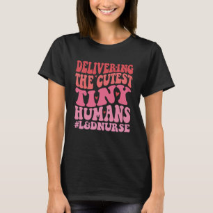 T-shirt Infirmière de la main-d'oeuvre et de la livraison 