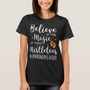 T-shirt Infirmière de la main-d'oeuvre et de l'accouchemen
