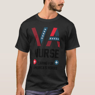 T-shirt Infirmière de la Va soignant les héros d'Amérique