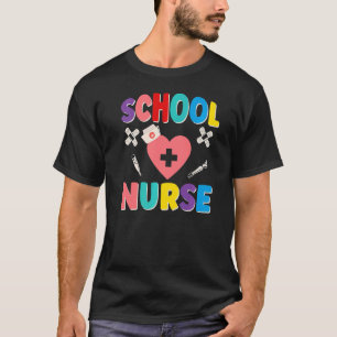 T-shirt Infirmière de l'école Médicale 100e jour de l'écol