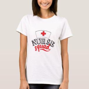 T-shirt Infirmière de l'équipe Infirmière Amis Infirmière