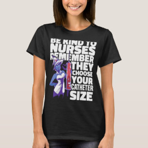 T-shirt Infirmière de l'hôpital Sois gentil envers les inf