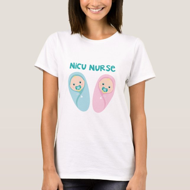 T-shirt Infirmière de NICU (Devant)