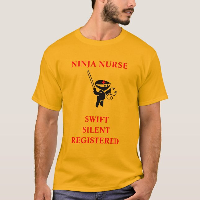 T-SHIRT INFIRMIÈRE DE NINJA (Devant)