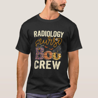 T-shirt Infirmière de peur Halloween Fantôme Araignée Radi