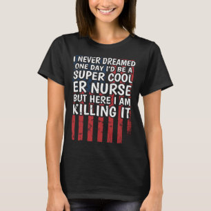 T-shirt Infirmière de salle d'urgence de l'hôpital