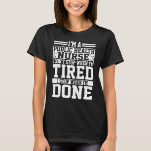 T-shirt Infirmière de santé publique Vêtements Meilleures