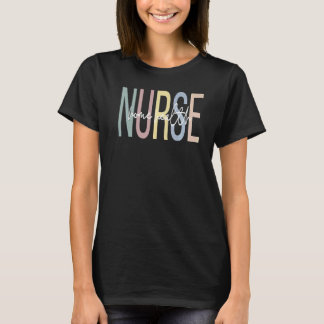T-shirt Infirmière de soins à domicile Bohème Soins infirm