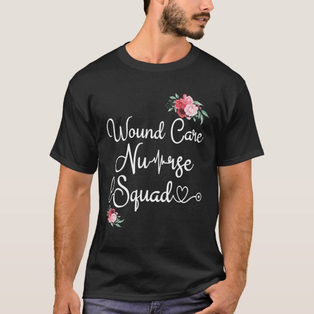T-shirt Infirmière de soins dentaires Escadron de soins ra (Devant)
