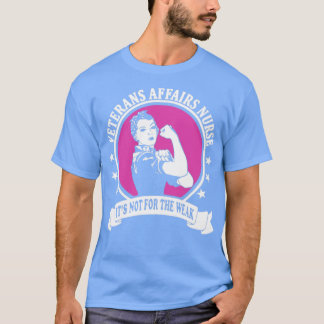 T-shirt infirmière des affaires des anciens combattants ce