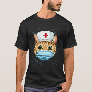 T-shirt Infirmière des urgences félines de l'hôpital RN LP