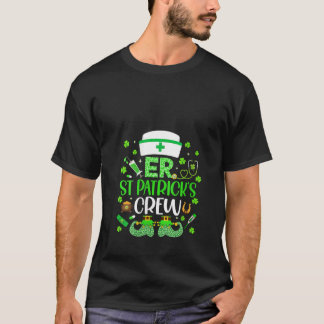 T-shirt Infirmière des urgences féminine Équipe de la Sain