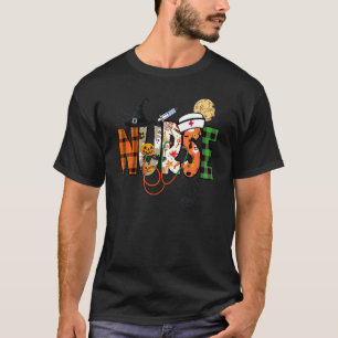 T-shirt Infirmière d'Halloween Soins infirmiers Cute Trava