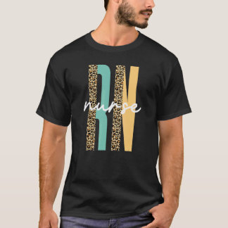 T-shirt Infirmière Diplômée Rn Infirmière Er Nicu Lpn Écol