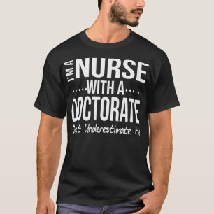 T-shirt Infirmière DNP Doctorat Doctorat Cadeau de doctor