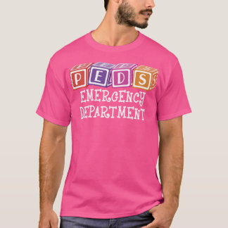 T-shirt Infirmière du département d'urgence des enfants -