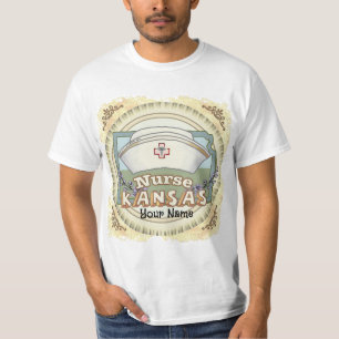 T-shirt Infirmière du Kansas