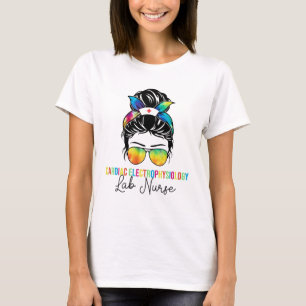 T-shirt Infirmière du laboratoire d'électrophysiologie car