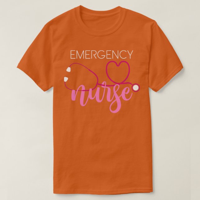T-shirt Infirmière d'urgence - Ambulance Cadeau Infirmière (Design devant)