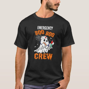T-shirt Infirmière d'urgence Boo Crew ER Infirmière infirm