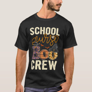 T-shirt Infirmière effrayante Halloween Fantôme Araignée É